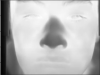 Thermal image of face